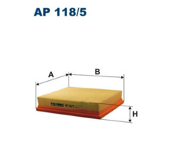 Vzduchový filtr FILTRON AP 118/5