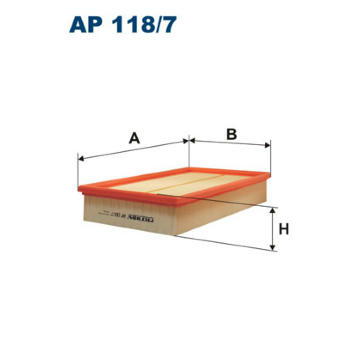 Vzduchový filtr FILTRON AP 118/7