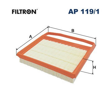 Vzduchový filtr FILTRON AP 119/1