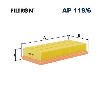 Vzduchový filter FILTRON AP 119/6