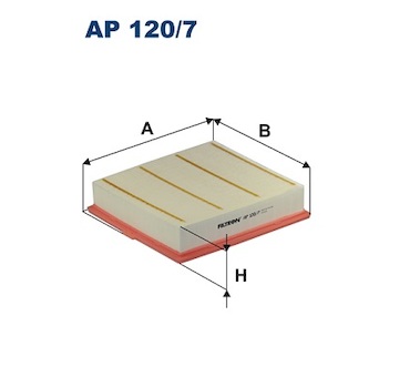 Vzduchový filtr FILTRON AP 120/7