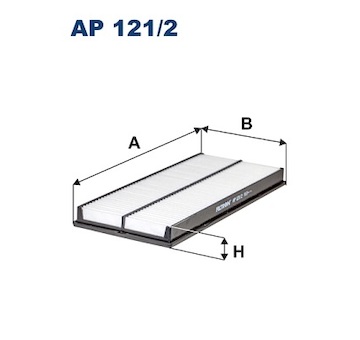 Vzduchový filtr FILTRON AP 121/2