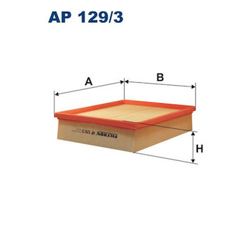 Vzduchový filtr FILTRON AP 129/3