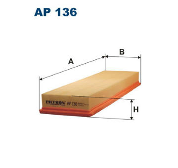 Vzduchový filtr FILTRON AP 136