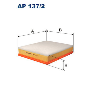 Vzduchový filtr FILTRON AP 137/2