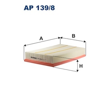 Vzduchový filtr FILTRON AP 139/8