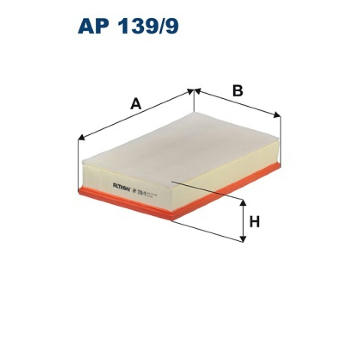 Vzduchový filtr FILTRON AP 139/9