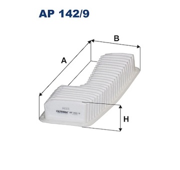 Vzduchový filtr FILTRON AP 142/9