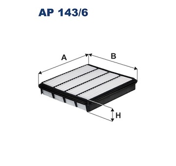Vzduchový filtr FILTRON AP 143/6