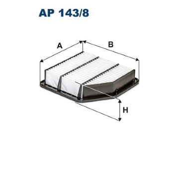 Vzduchový filtr FILTRON AP 143/8