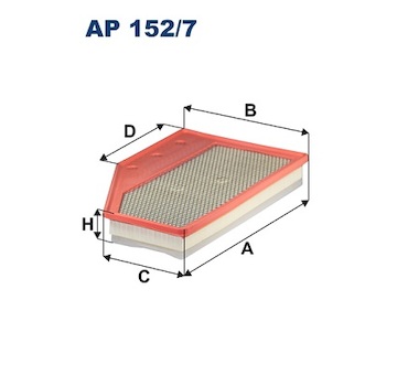 Vzduchový filtr FILTRON AP 152/7