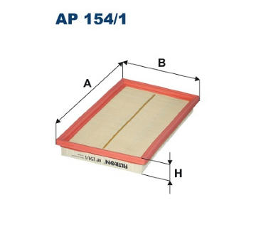 Vzduchový filtr FILTRON AP 154/1