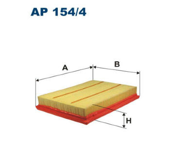 Vzduchový filtr FILTRON AP 154/4