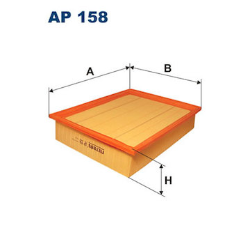 Vzduchový filtr FILTRON AP 158