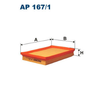 Vzduchový filtr FILTRON AP 167/1