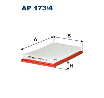 Vzduchový filtr FILTRON AP 173/4