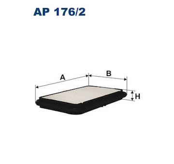 Vzduchový filtr FILTRON AP 176/2