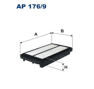 Vzduchový filtr FILTRON AP 176/9