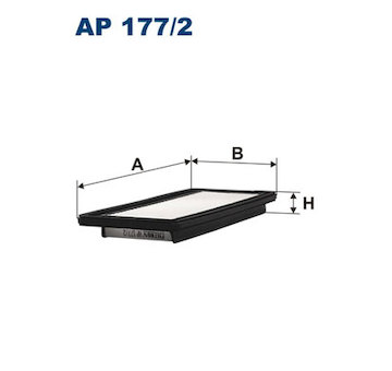 Vzduchový filtr FILTRON AP 177/2