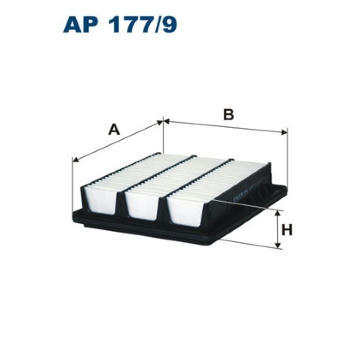 Vzduchový filtr FILTRON AP 177/9