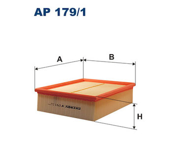 Vzduchový filtr FILTRON AP 179/1