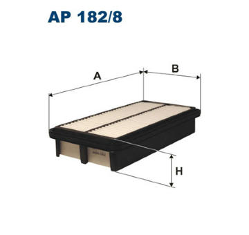 Vzduchový filtr FILTRON AP 182/8