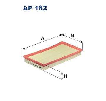 Vzduchový filtr FILTRON AP 182