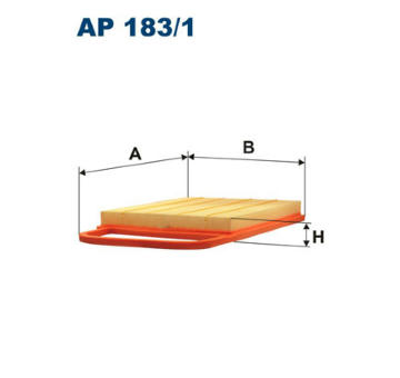 Vzduchový filtr FILTRON AP 183/1