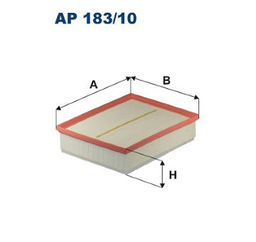 Vzduchový filtr FILTRON AP 183/10