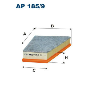 Vzduchový filtr FILTRON AP 185/9