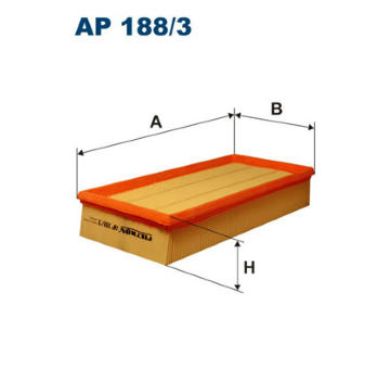 Vzduchový filtr FILTRON AP 188/3