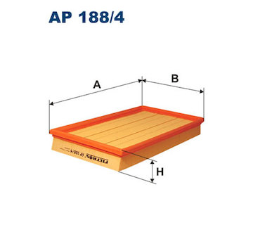 Vzduchový filtr FILTRON AP 188/4