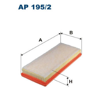 Vzduchový filtr FILTRON AP 195/2