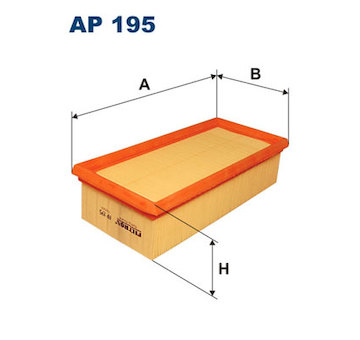 Vzduchový filtr FILTRON AP 195