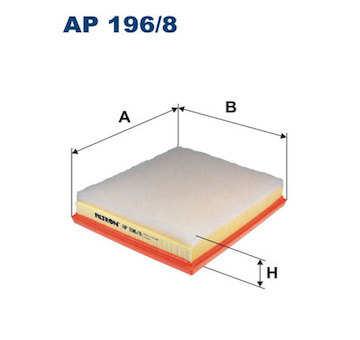 filtr vzduchu FILTRON AP196/8 PEUGEOT Partner