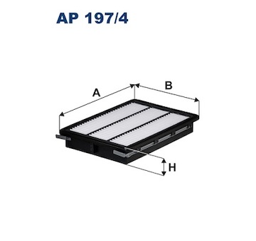 Vzduchový filtr FILTRON AP 197/4