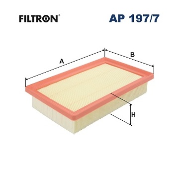 Vzduchový filtr FILTRON AP 197/7