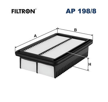 Vzduchový filtr FILTRON AP 198/8