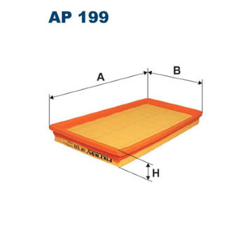 Vzduchový filtr FILTRON AP 199