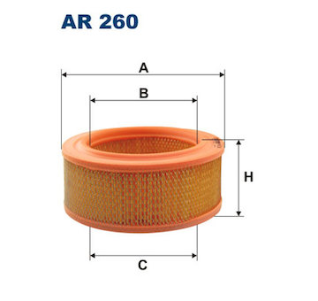 Vzduchový filtr FILTRON AR 260