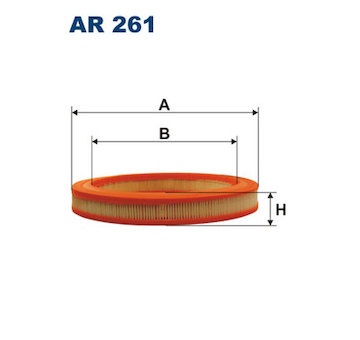 Vzduchový filtr FILTRON AR 261