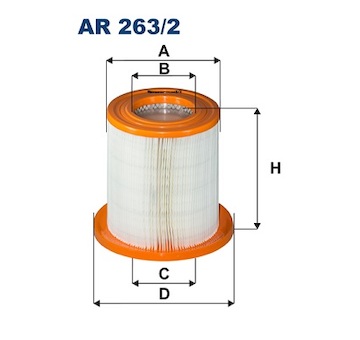 Vzduchový filtr FILTRON AR 263/2