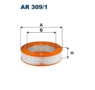 Vzduchový filtr FILTRON AR 309/1