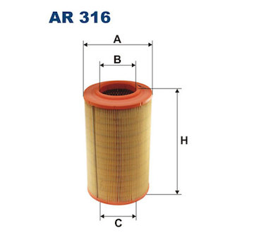 Vzduchový filtr FILTRON AR 316