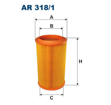 Vzduchový filtr FILTRON AR 318/1