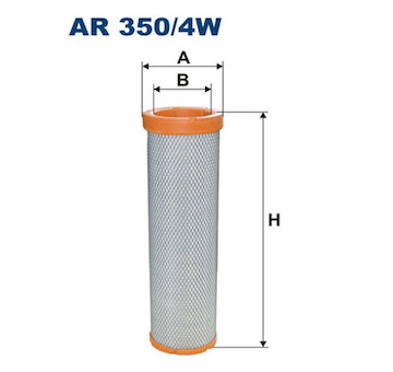 Filtr - sekundární vzduch FILTRON AR 350/4W