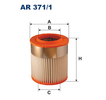 Vzduchový filtr FILTRON AR 371/1