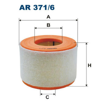 Vzduchový filtr FILTRON AR 371/6