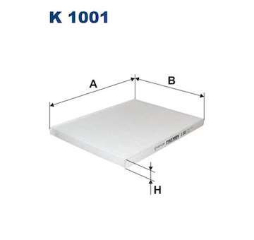 Filtr, vzduch v interiéru FILTRON K 1001