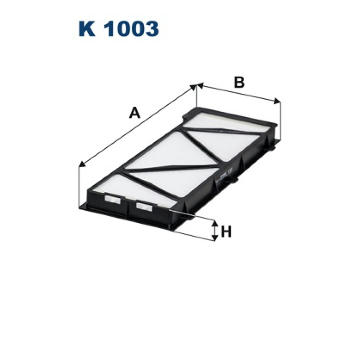 Filtr, vzduch v interiéru FILTRON K 1003